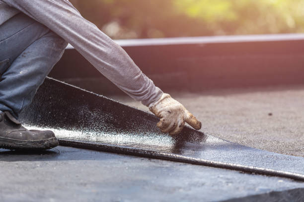 Professional Crawl Space Encapsulation technician working in Lake Odessa, MI